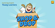 Shop & Drop Learning Game